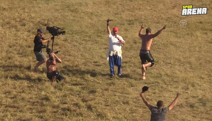 Kırkpınarda başpehlivan Ali Gürbüz oldu