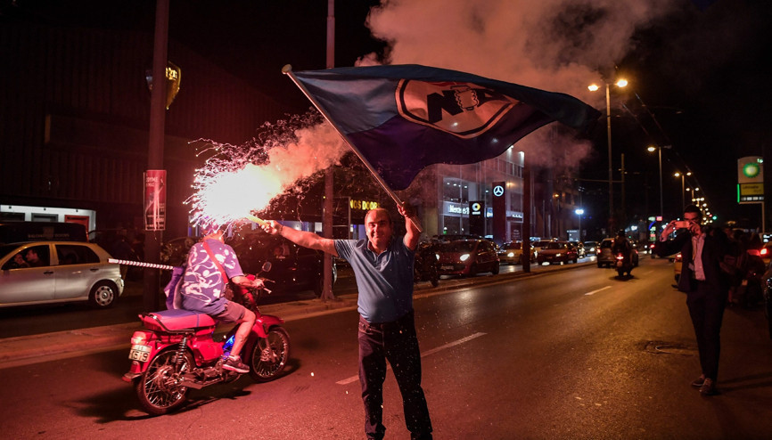 Miçotakis tek başına iktidara geldi Miçotakis tek başına iktidara geldi