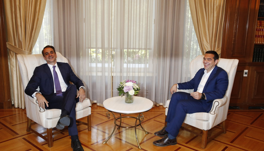 Miçotakis, başbakanlık için yemin etti