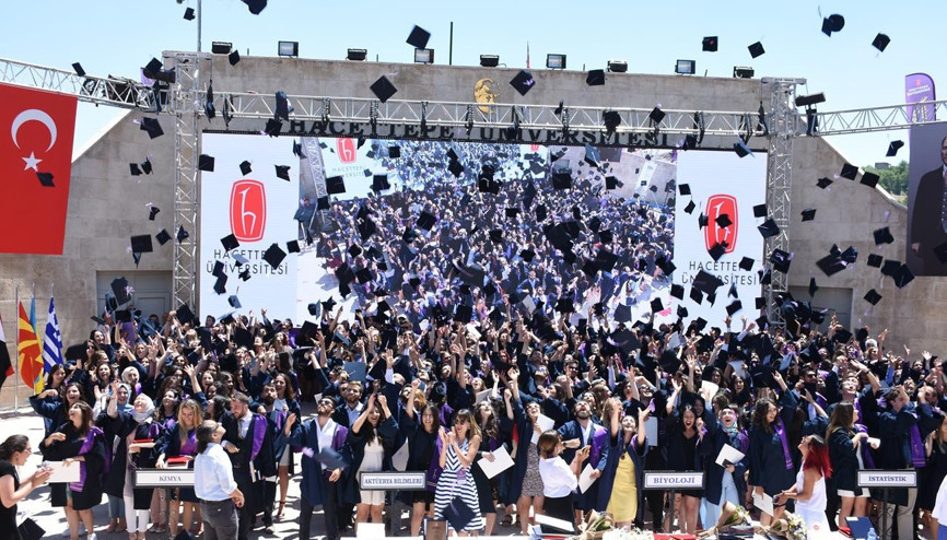 Hacettepe’de mezuniyet heyecanı