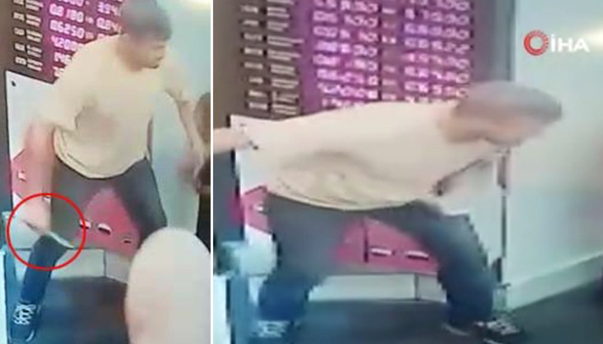 Yer İstanbul... Dehşet anları kamerada