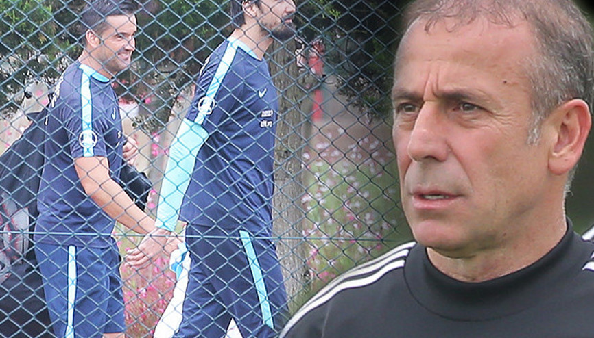 Beşiktaş antrenmanında dikkat çeken görüntü Tolga Zengin...