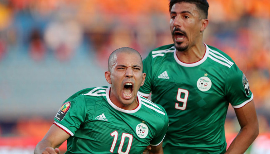 Feghouli attı, Cezayir yarı finale çıktı