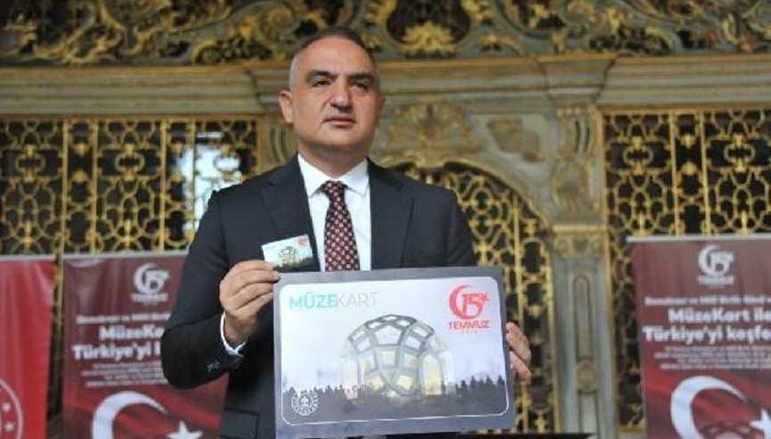 Bakan Ersoy, 15 Temmuz temalı Müzekartın tanıtımını yaptı