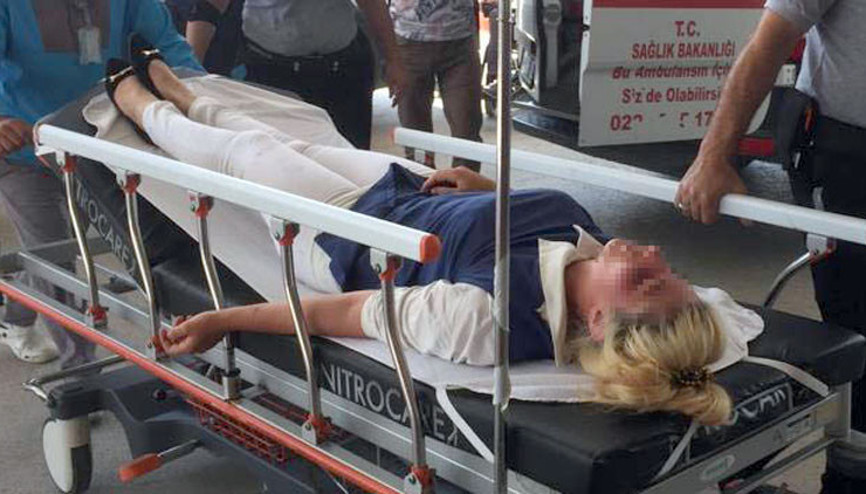 Anne - kız, eski gelinlerini hastanelik etti