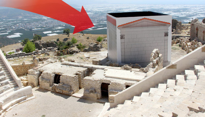 Fırtına uçurdu, restorasyondaki hata ortaya çıktı