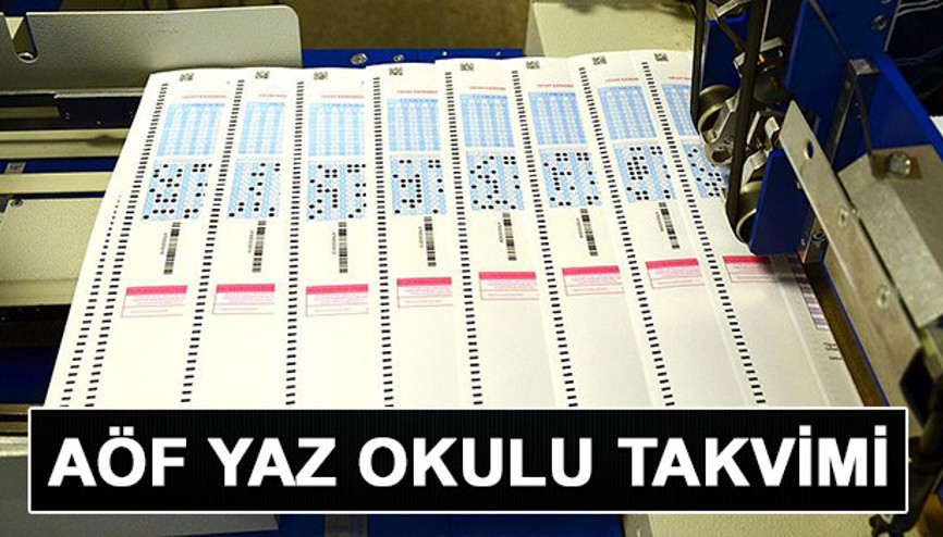 AÖF yaz okulu sınavları ne zaman yapılacak AÖF yaz okulu sınavları ne zaman yapılacak