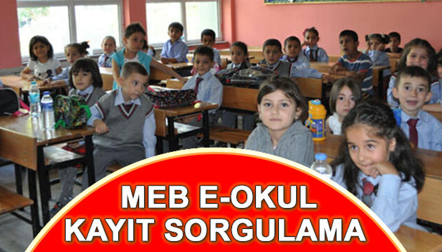 İlkokul kayıtları başladı mı MEB e-Okul kayıt sorgulama ekranı