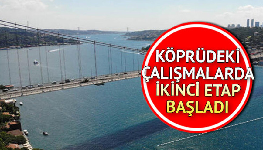 FSM Köprüsündeki çalışmalar ne zaman bitecek İşte köprü çalışmasında son durum FSM Köprüsündeki çalışmalar ne zaman bitecek İşte köprü çalışmasında son durum