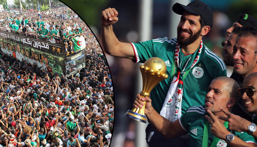 Çöl Savaşçılarına coşkulu karşılama On binlerce insan...