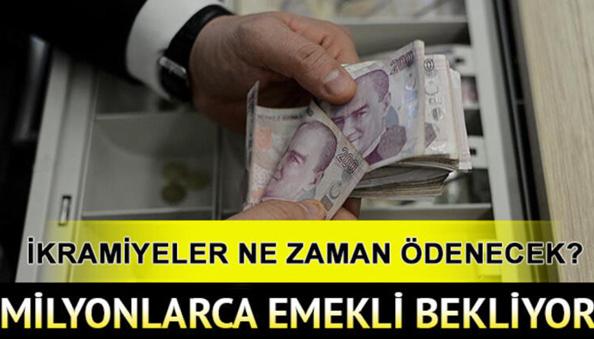Kurban Bayramı ikramiyeleri ne zaman yatacak Emekli maaş farkları yattı mı