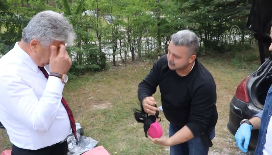 Alüminyum folyo ve sütyen düzenekli hırsızlık