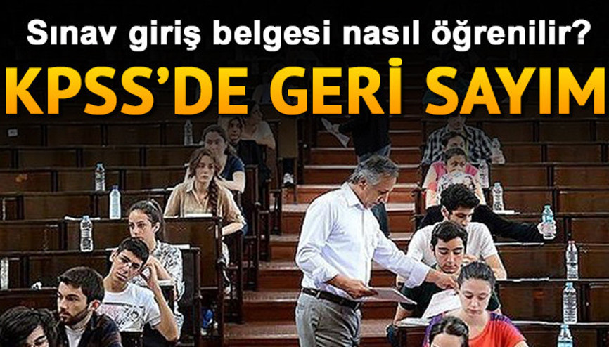 KPSS ÖABT ne zaman KPSS sınav giriş belgesi nasıl görüntülenir