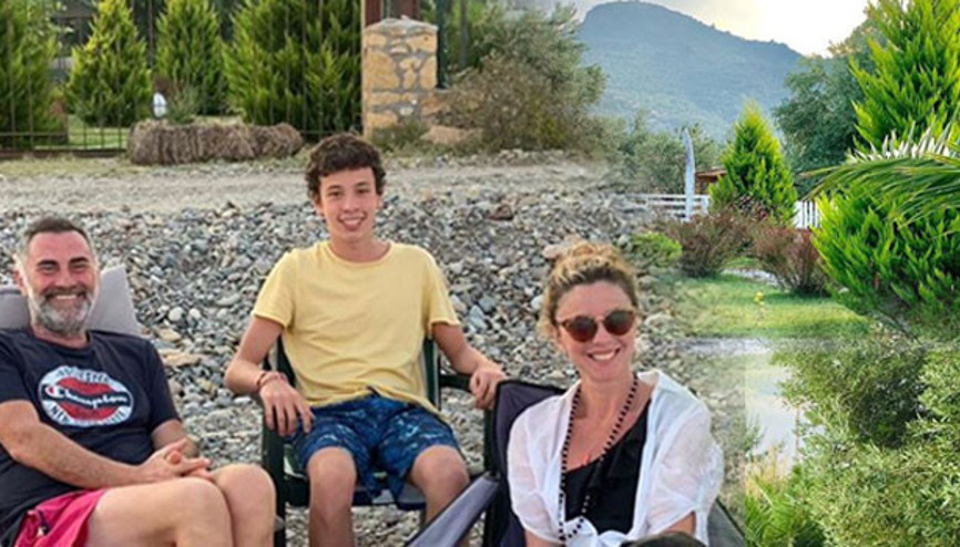 Köyde aile tatili
