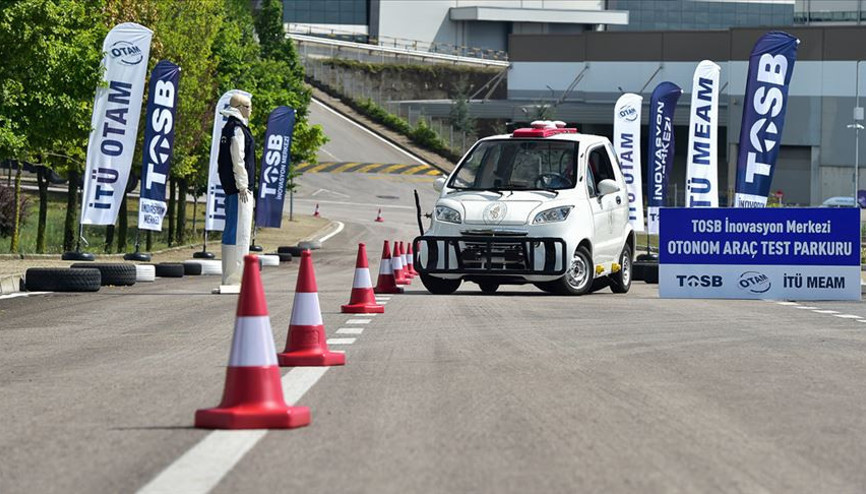 Sürücüsüz Araç Test Parkuru kullanıma açıldı