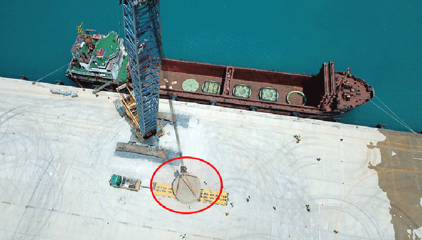 Akkuyu’nun kor tutucusu inşaat sahasına ulaştı