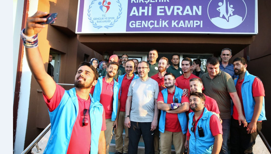 Bakan Kasapoğlu: “38 gençlik kampından her yıl 125 bin gencimiz yararlanıyor