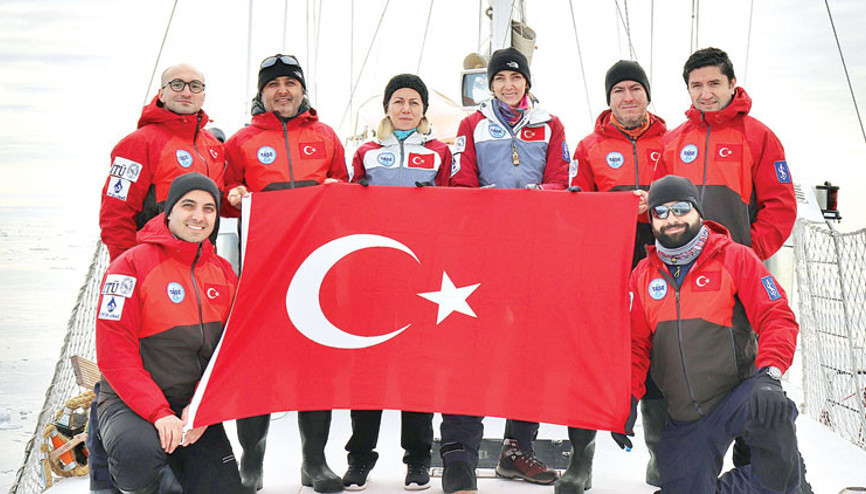 Bilim insanları Kuzey Kutbu’ndaydı... İlk Türk Arktik seferi