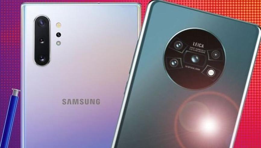 Huawei Mate 30 Pro mu Samsung Galaxy Note 10 mu