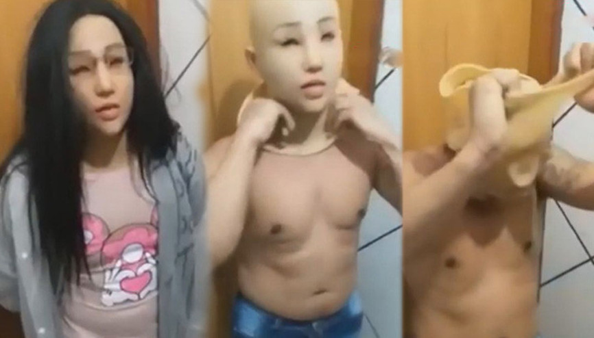 Kızının kılığına girerek hapisten kaçmaya çalıştı Görüntüleri ortaya çıktı