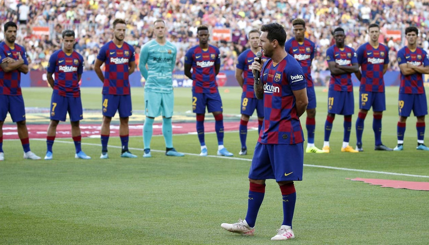 Messi’den taraftara mesaj var
