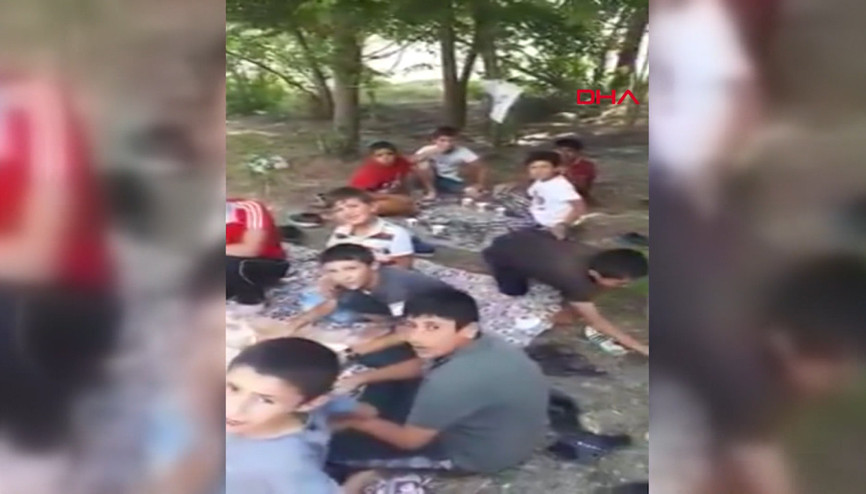 Murat Nehrinde boğulan 4 çocuğun piknikteki son görüntüleri Murat Nehrinde boğulan 4 çocuğun piknikteki son görüntüleri