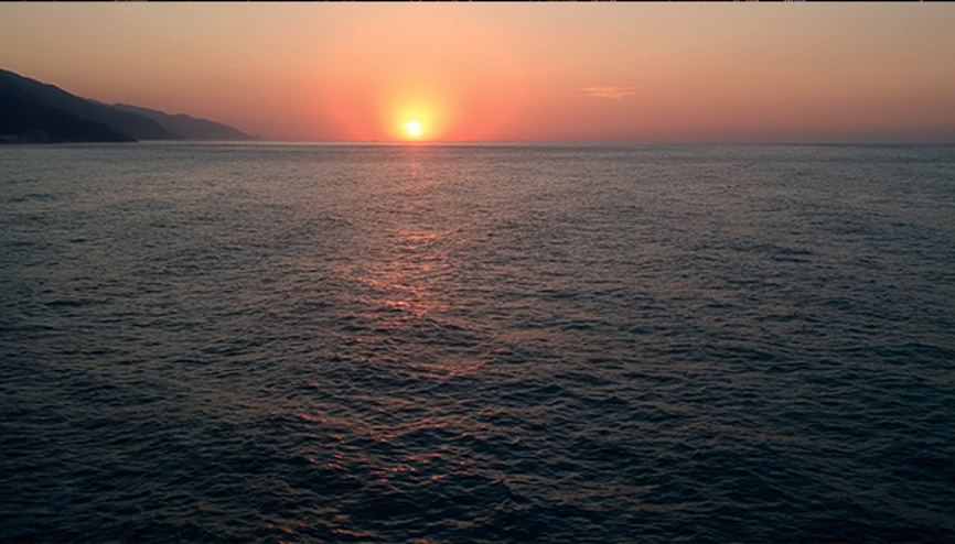 Karadenizin incisinde gün batımı büyülüyor