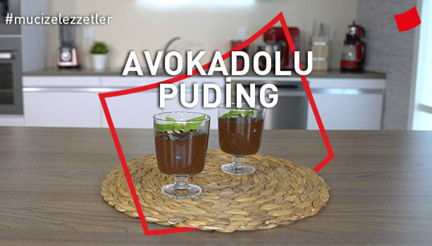 Avokadolu Puding | Mucize Lezzetler