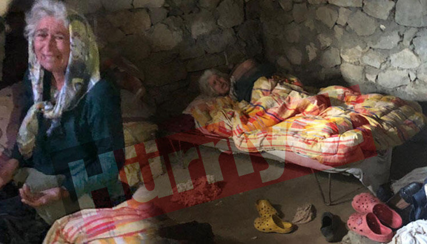 Yaşlı kadın bu halde bulundu Ahırda tutuyorlardı…