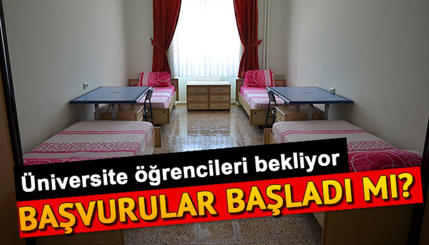 KYK yurt ve burs başvuruları ne zaman başlayacak KYK başvurusu nasıl yapılır