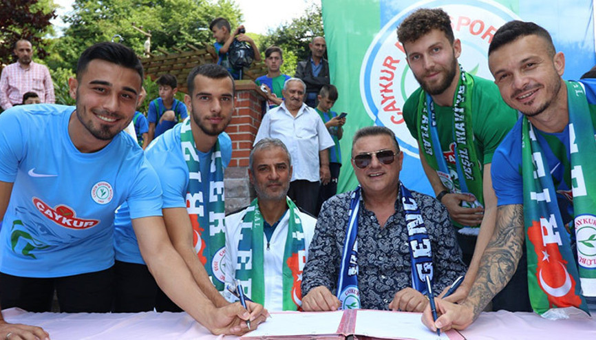 Çaykur Rizesporda 4 imza