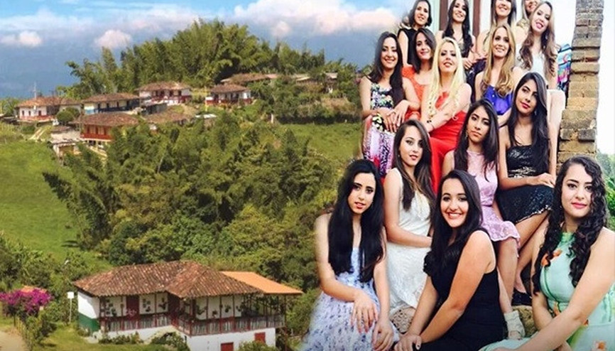 Erkeklerin giremediği ilginç kasaba Sadece kadınlar yaşıyor...