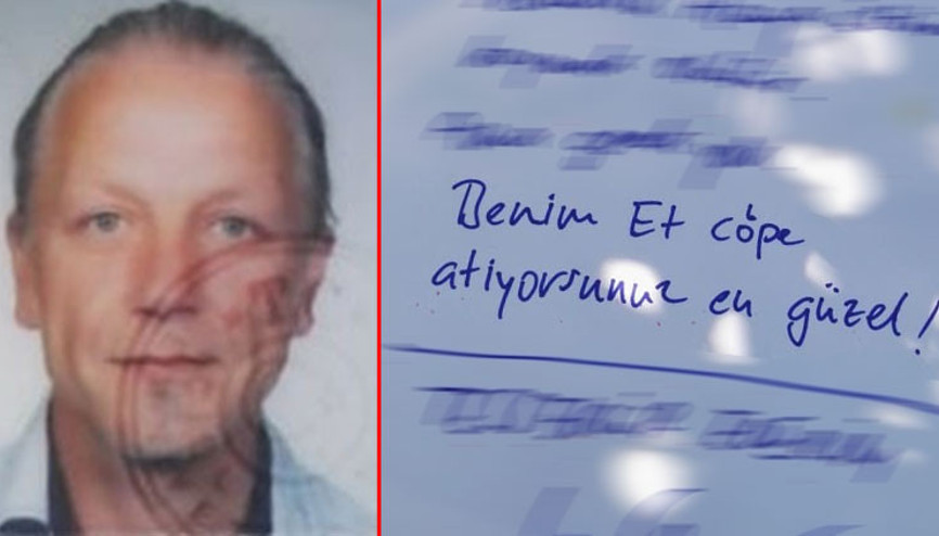 Alman turist ‘Beni çöpe atın’ yazılı notla ölü bulundu