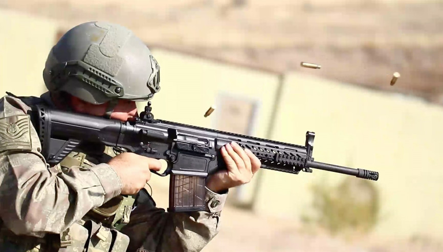 40 bin yerli tüfek teslim edildi