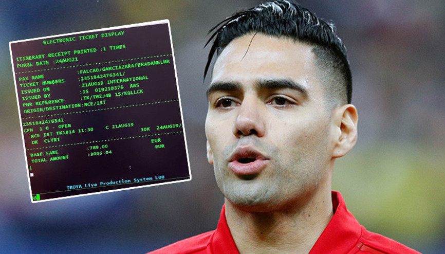 TGS’den sosyal medyadaki Falcao bilet görseline yalanlama