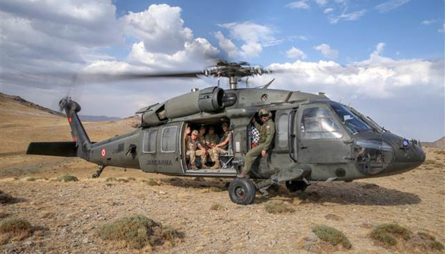 Jandarma Genel Komutanından Bulgurlu Dağında birliklerde denetleme