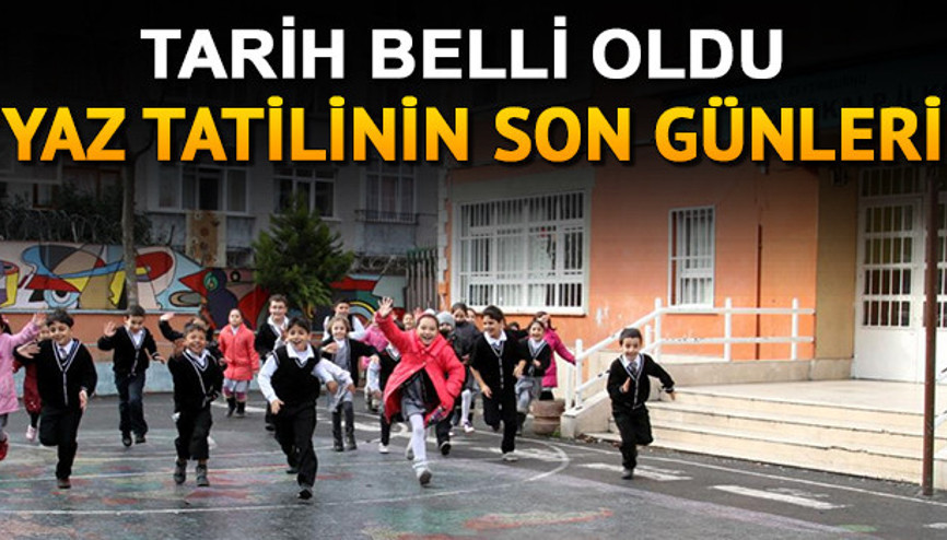 9. sınıflar ve ilkokul 1. sınıflar ne zaman okula başlayacak