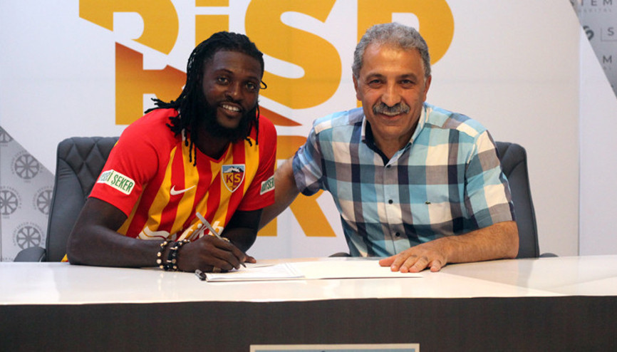 Emmanuel Adebayor Kayserisporda
