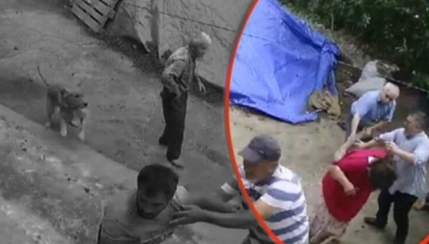 Orduda arazi kavgası kamerada