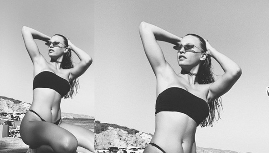 Daha şimdiden özledi: Serenay Sarıkayadan Yaz bitmedi, bitemez paylaşımı