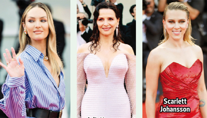 Venedik’te rüküşler geçidi