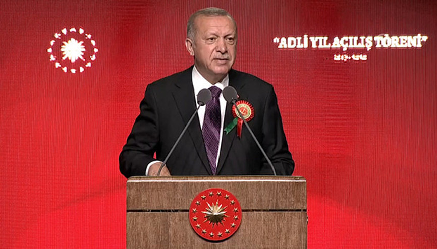 Cumhurbaşkanı Erdoğandan Adli Yıl Açılış Töreninde önemli mesajlar