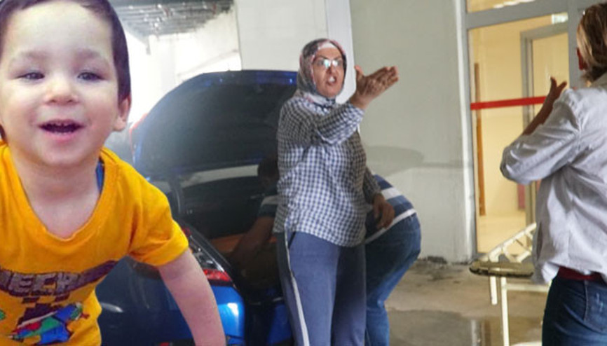 Vahşice öldürülen Eymenin cenazesi otomobilin bagajında getirildi