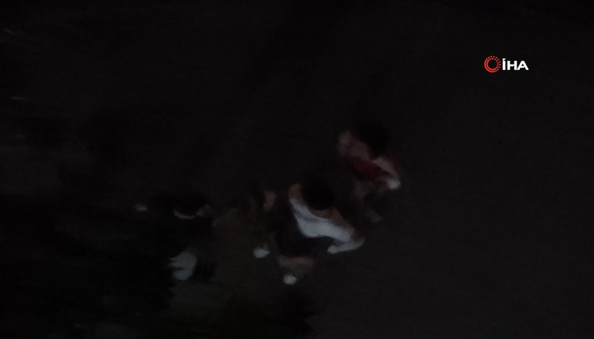 Kızlar arasında çıkan tartışma tekme tokatlı kavgaya dönüştü