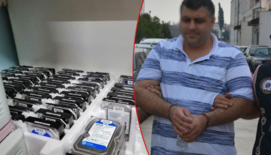 FETÖ şüphelisi hücre evinde yakalandı, 70 hard disk ele geçirildi