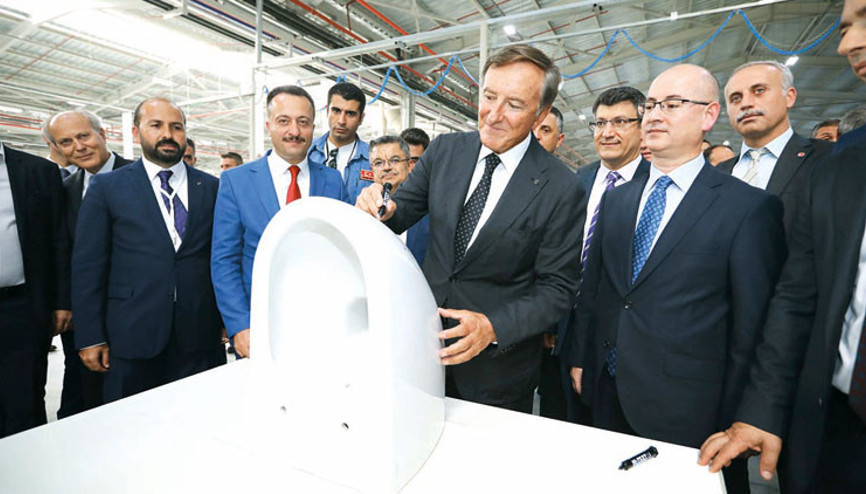 Klozet için dev yatırım