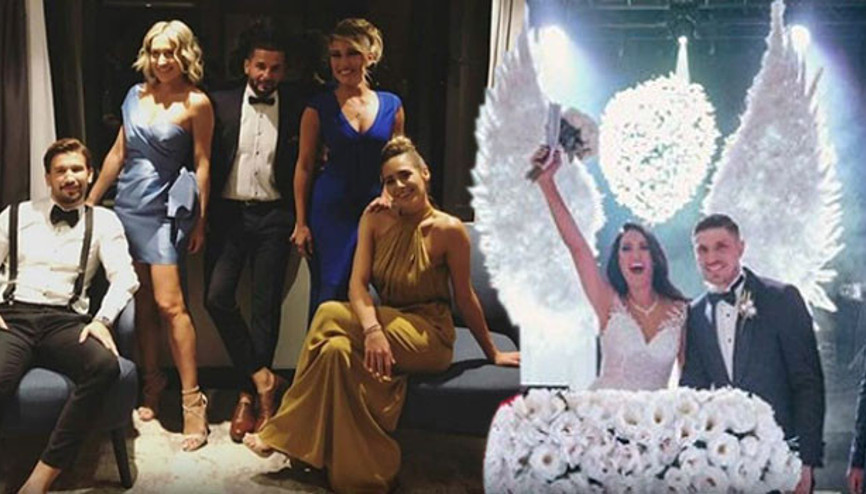 Survivor ekibini buluşturan düğün