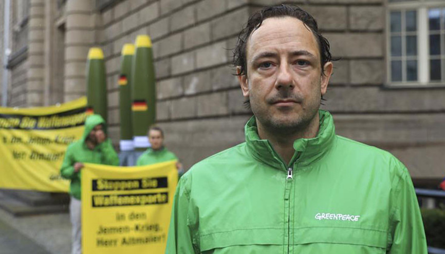 Greenpeace’ten Almanya’ya füzeli protesto