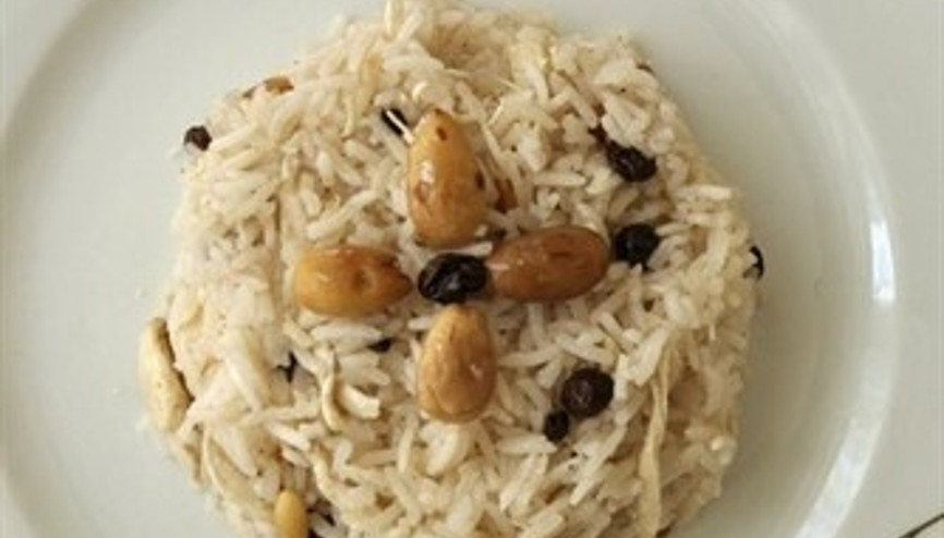 Üzümlü süzme pilav tarifi