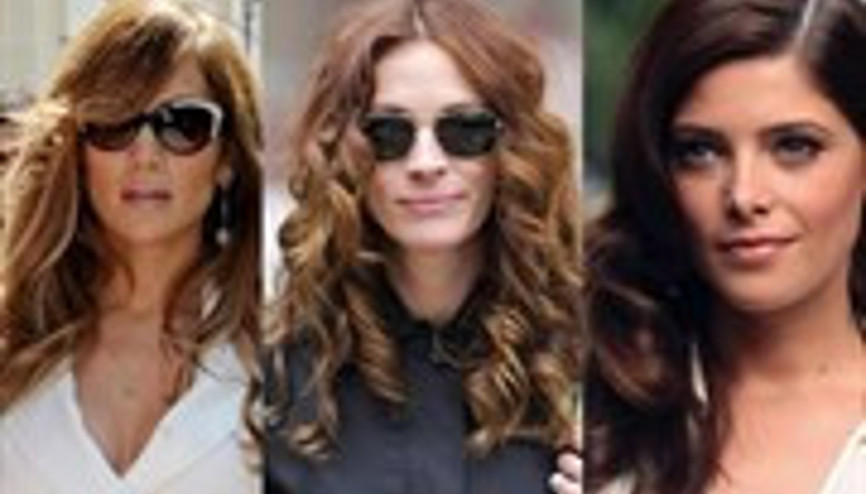 Ünlülerin dalgalı saç modelleri